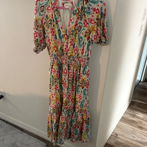 Anthropologie Colorful Patterned Women's Dress - Picture 2 of 2